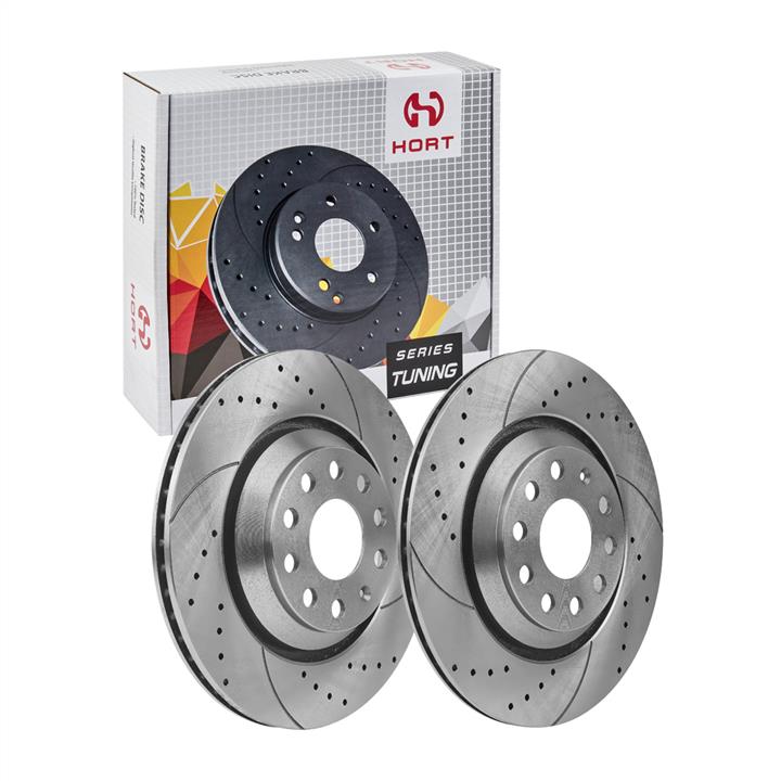 Hort HD8520 Rear ventilated brake disc HD8520