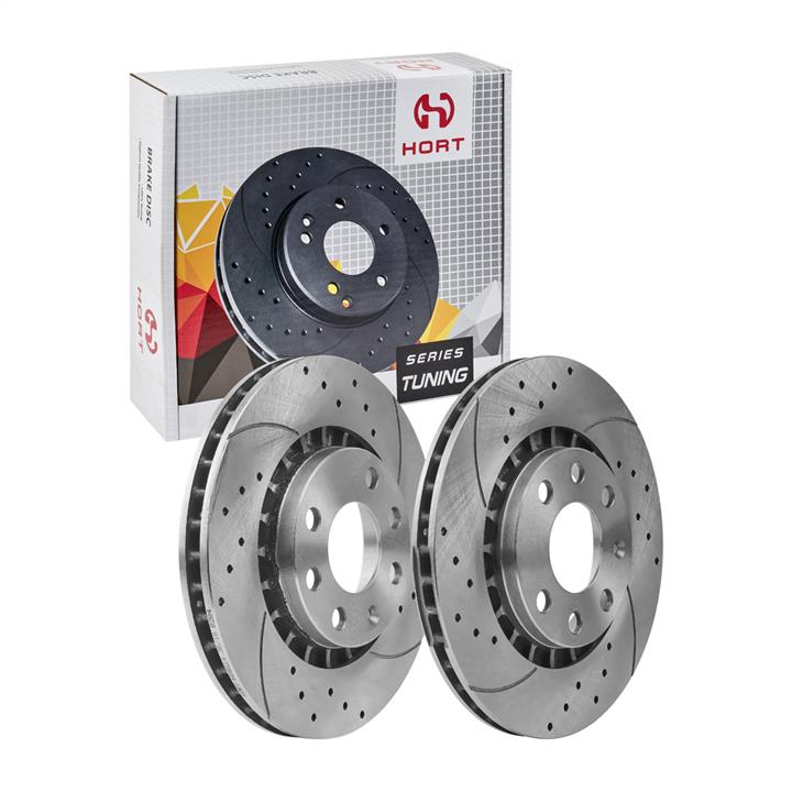 Hort HD8514 Front brake disc ventilated HD8514