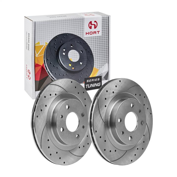 Hort HD8512 Front brake disc ventilated HD8512
