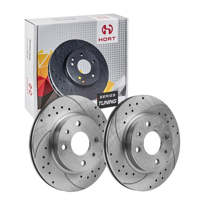 Hort HD8510 Front brake disc ventilated HD8510