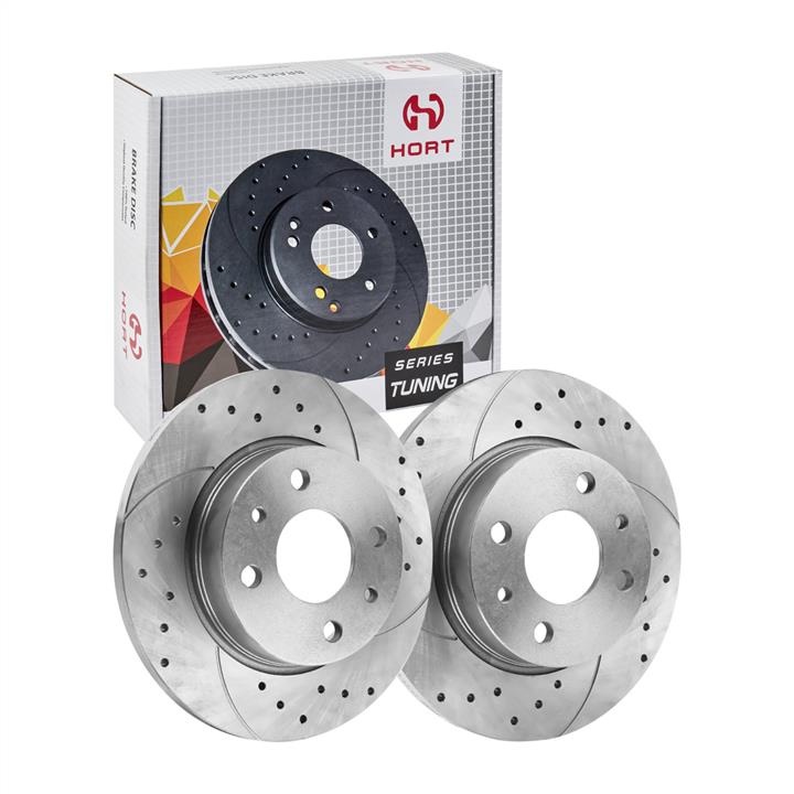 Hort HD8508 Unventilated front brake disc HD8508