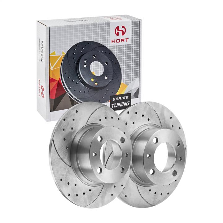 Hort HD8501 Unventilated front brake disc HD8501
