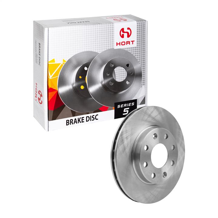 Hort HD8287 Front brake disc ventilated HD8287