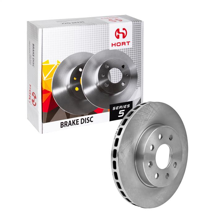 Hort HD8282 Front brake disc ventilated HD8282