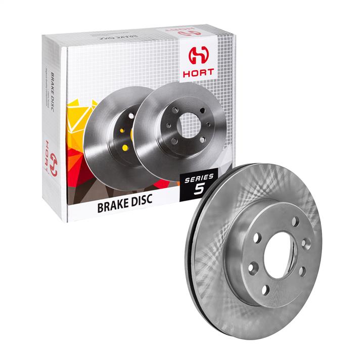 Hort HD8281 Front brake disc ventilated HD8281