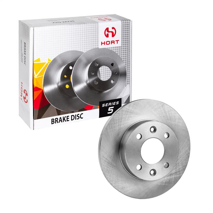 Hort HD8257 Unventilated front brake disc HD8257