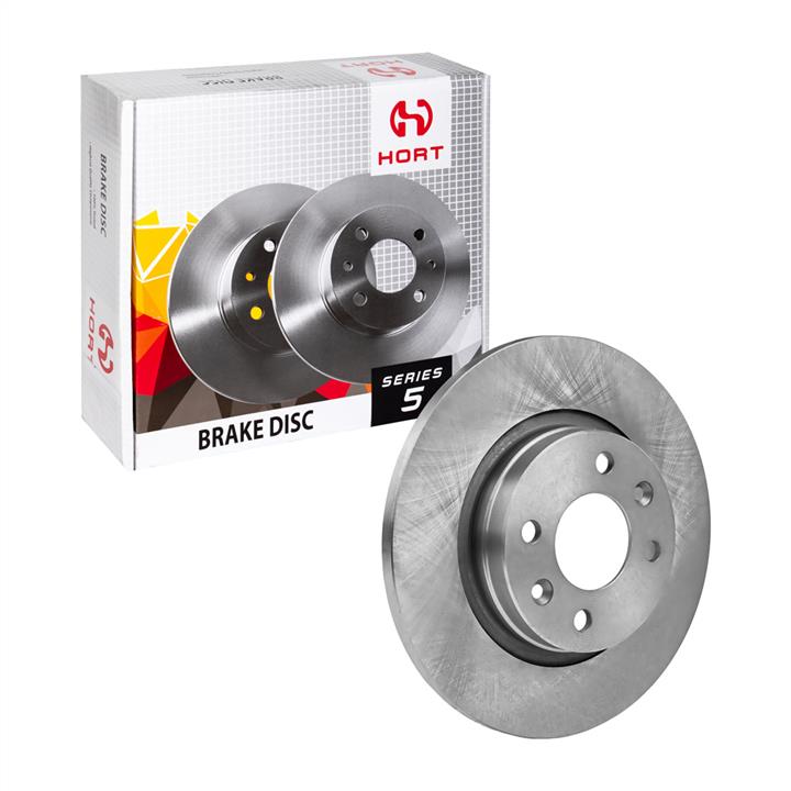 Hort HD8255 Unventilated front brake disc HD8255
