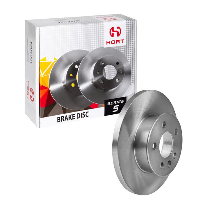 Hort HD8250 Unventilated front brake disc HD8250