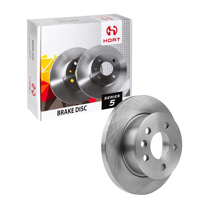 Hort HD8249 Unventilated front brake disc HD8249