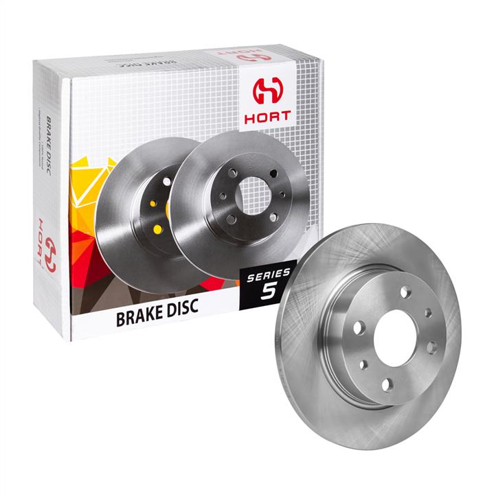 Hort HD8208 Unventilated front brake disc HD8208