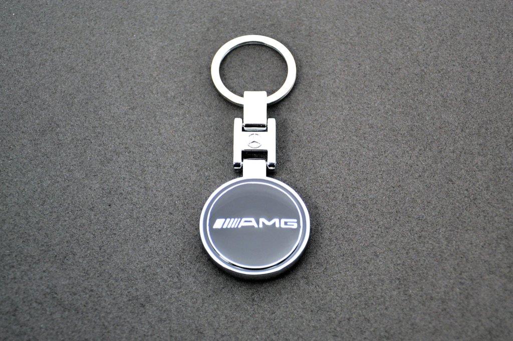 AVTM KCH00225 Mercedes AMG Premium Key Chain, black KCH00225