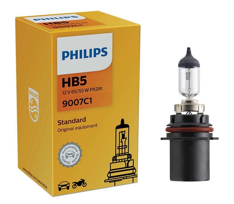 Halogen lamp Philips Standard 12V HB5 65/55W Philips 9007C1