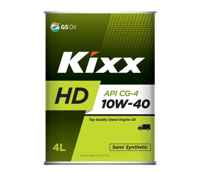 Kixx GS113043 Motor oil КІХХ HD CG-4 10W-40, 4 l GS113043