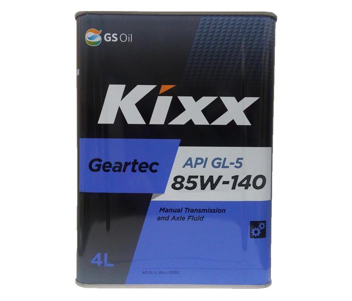 Kixx GS113071 Transmission oil KIXX GEARTEC GL-5 85W-140, 4 L GS113071