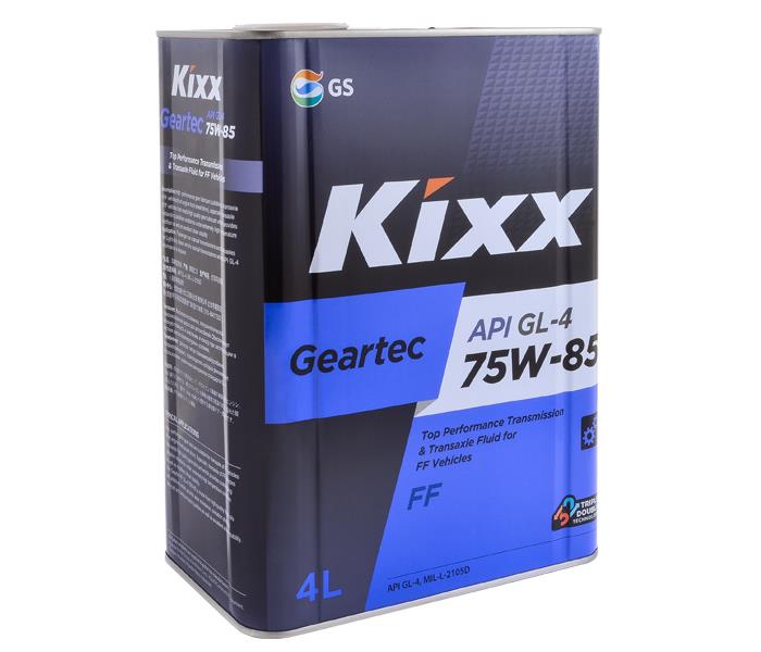 Kixx GS1131239 Transmission oil KIXX GEARTEC FF GL-4 75W-85, 4 L GS1131239