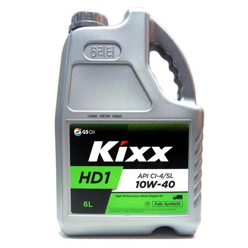 Kixx GS1141173 Motor oil КІХХ HD1 CI-4/SL 10W-40, 6 l GS1141173