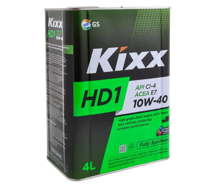 Kixx GS1141174 Motor oil КІХХ HD1 CI-4/SL 10W-40, 4 l GS1141174