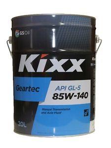 Kixx GS117070 Transmission oil KIXX GEARTEC GL-5 85W-140, 20 L GS117070
