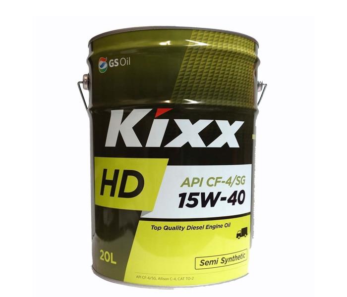 Kixx GS1171170 Engine oil КІХХ HD CF-4/SG 15W-40, 20 l GS1171170