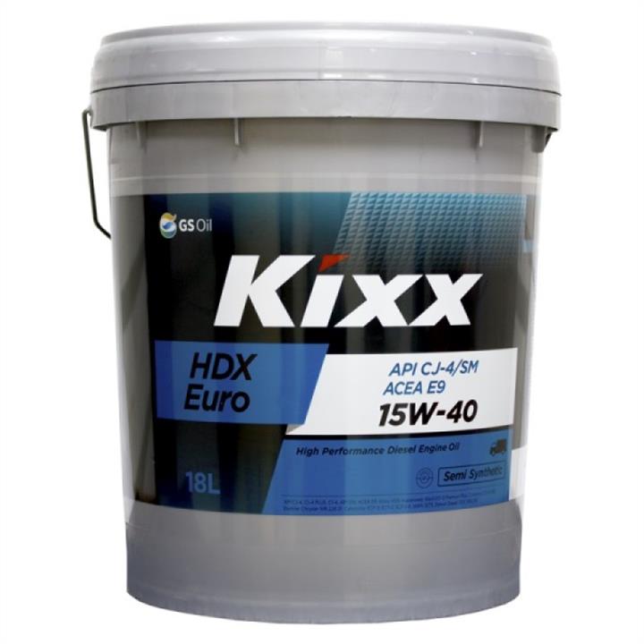 Kixx GS1171499 Engine oil KIXX HDX Euro CJ-4/SM 15W-40, 18 l GS1171499