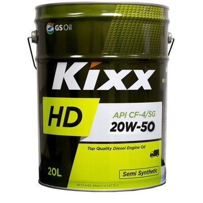 Kixx GS1171535 Motor oil КІХХ HD CF-4/SG 20W-50, 20 l GS1171535