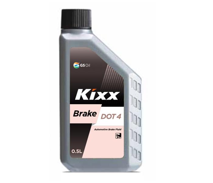 Kixx GS120012 Brake Fluid DOT 4, 0.5L GS120012