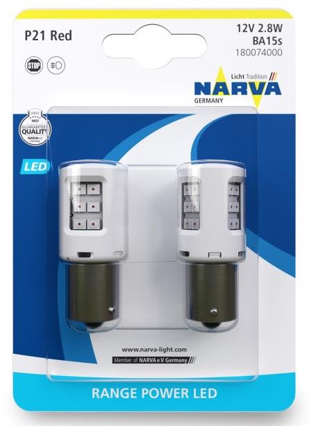 Narva 180074000 LED lamp Narva Range Power LED P21W 12V BA15s 180074000