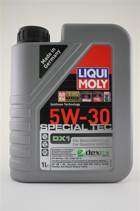Engine oil Liqui Moly SPECIAL TEC DX1 5W-30, 1L Liqui Moly 20967