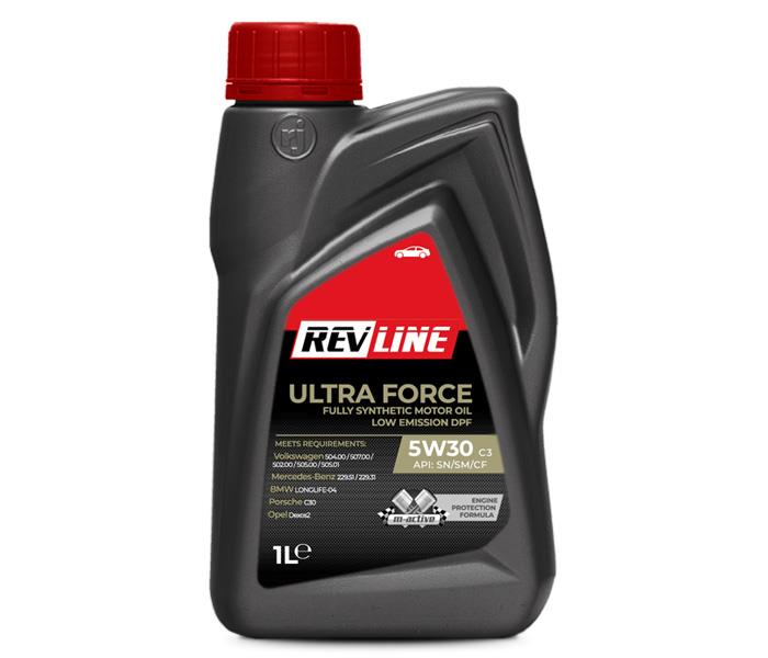 Revline RV1111570 Engine oil Revline Ultra Force C3 5W-30, 1L RV1111570