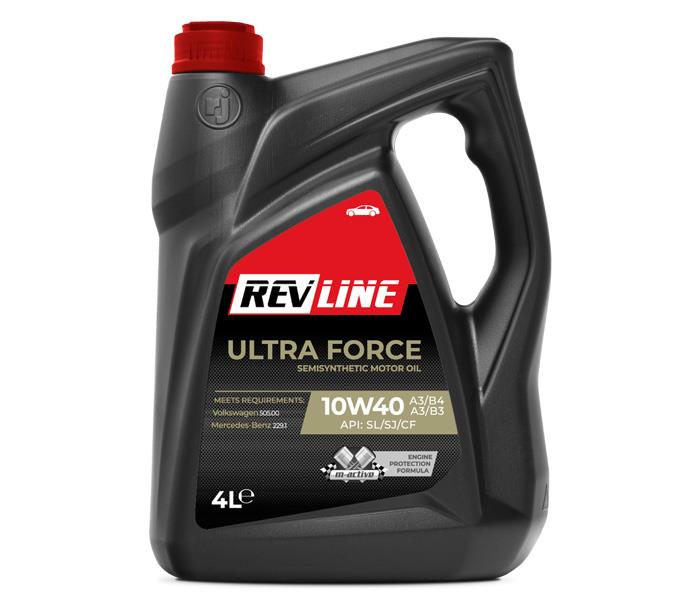 Revline RV1131575 Engine oil Revline Ultra Force Semisynthetic 10W-40, 4L RV1131575