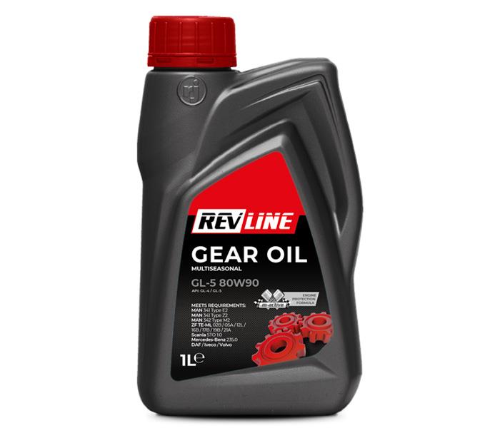 Revline RV1111582 Gear oil REVLINE GL-5 80W-90, 1l RV1111582