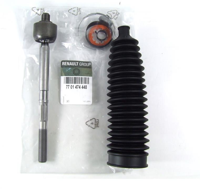 Renault 77 01 474 448 Steering rod with anther kit 7701474448
