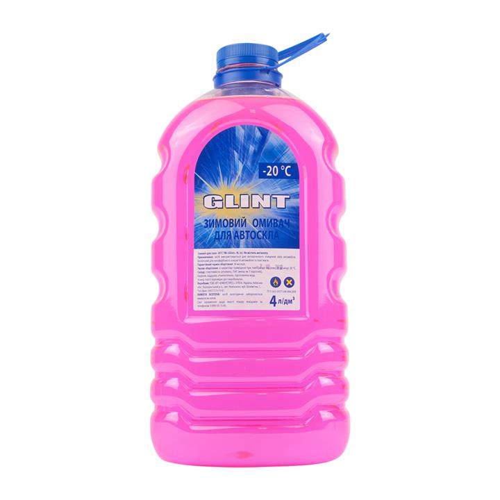 Glint 22692 Winter windshield washer fluid, -20°C, BubbleGum, 4l 22692