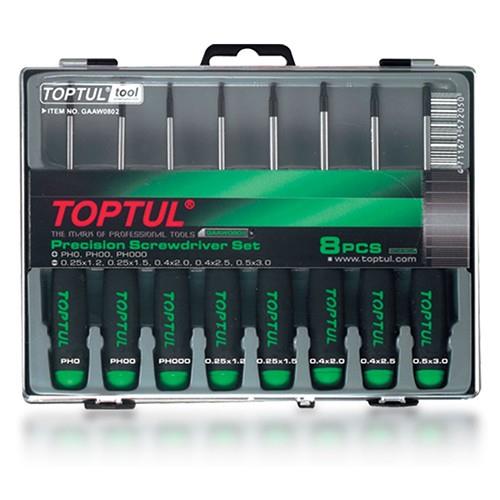 GAAW0802 Toptul Screwdriver Set
