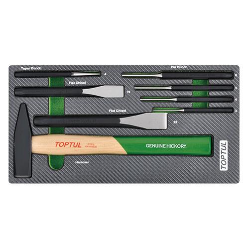 GEA0811 Toptul The combined tool kit 8 units. (in the lodgement)