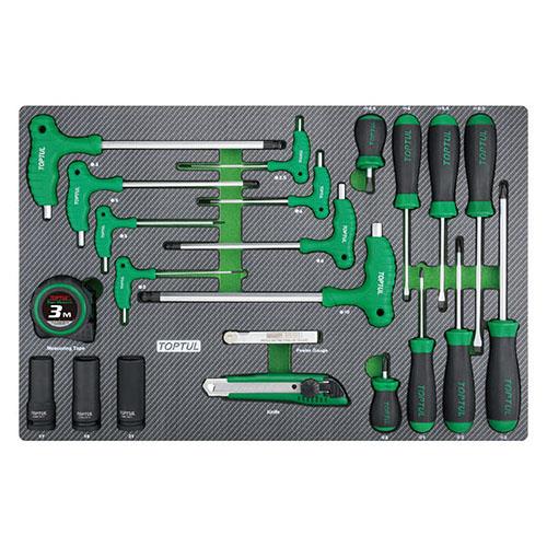 GED2224 Toptul The tool kit combined 22 units. (in the lodgement)