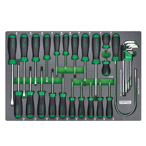 Toptul GED3102 The combined tool kit 31ed. (in the lodgement) GED3102