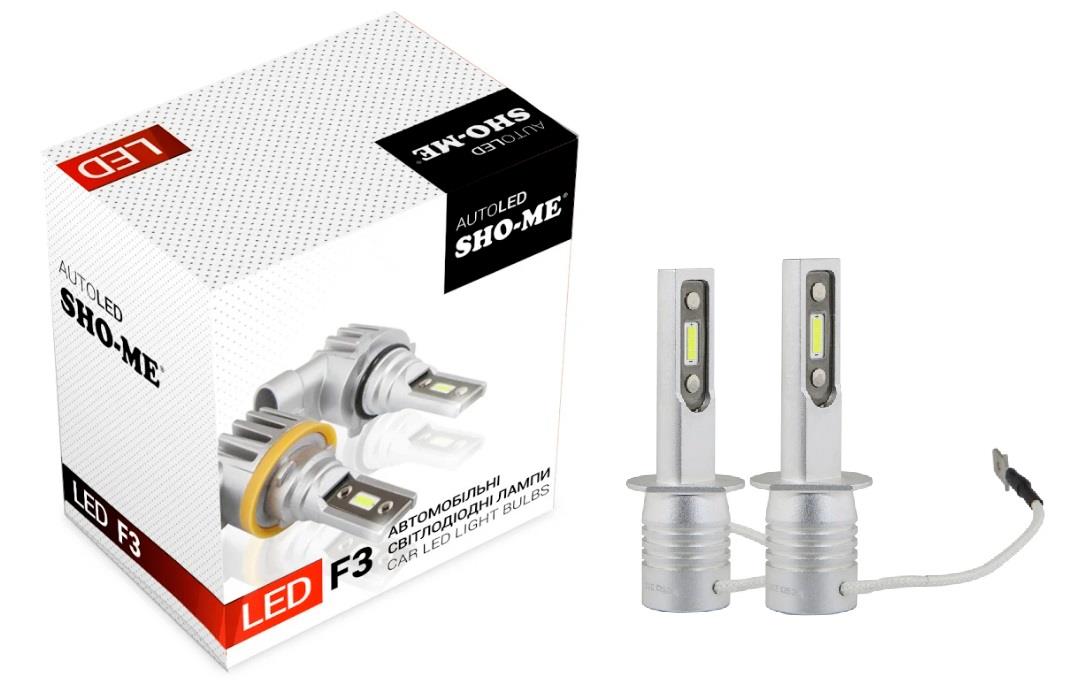 Sho-Me SM F3 H1 LED bulbs kit Sho-Me F3 H1 24V 20W 6000K SMF3H1