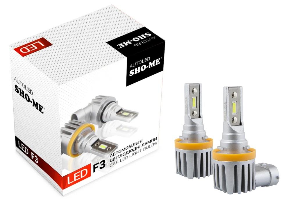 Sho-Me SM F3 H11 LED bulbs kit Sho-Me F3 H11 24V 20W 6000K SMF3H11