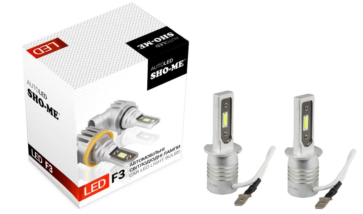 Sho-Me SM F3 H3 LED bulbs kit Sho-Me F3 H3 24V 20W 6000K SMF3H3
