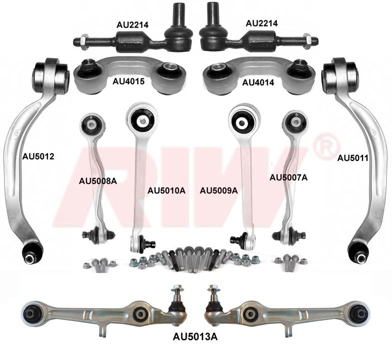 RIW Automotive AU8003 Hobs, kit AU8003