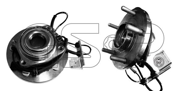 GSP 9332007 Wheel hub bearing 9332007