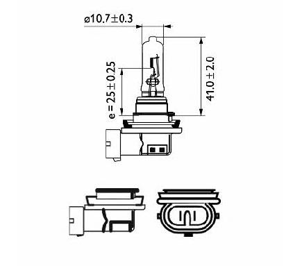 Narva Halogen lamp Narva Standard 12V H9 65W – price [object Object] PLN