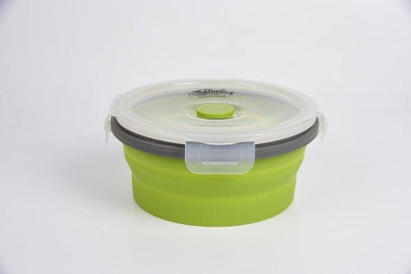 Tramp TRC-087-OLIVE Folding container with snap lid (800ml) olive TRC087OLIVE