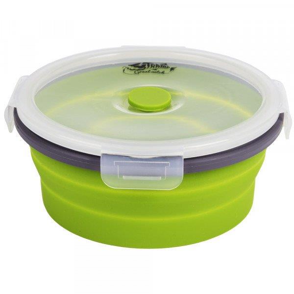Tramp TRC-088-OLIVE Folding container with snap lid (550ml) olive TRC088OLIVE