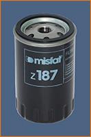 Misfat Z187 Oil Filter Z187 Z187 Misfat Oil Filter