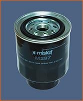 Misfat M297 Fuel filter M297