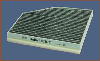 Misfat HB268C Activated Carbon Cabin Filter HB268C