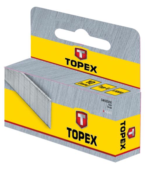 Staples, 10mm, 1000pcs, colour box packed Topex 41E310