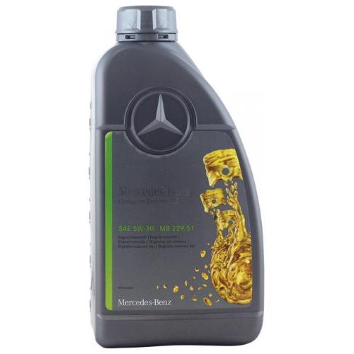 Mercedes A 000 989 54 04 11FLEE Engine oil Mercedes Genuine Engine Oil 5W-30, 1L A000989540411FLEE